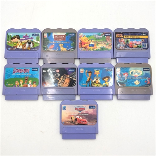 V Smile Spil Bundle - 9 Spil - V Smile Spil (B Grade) (Genbrug)